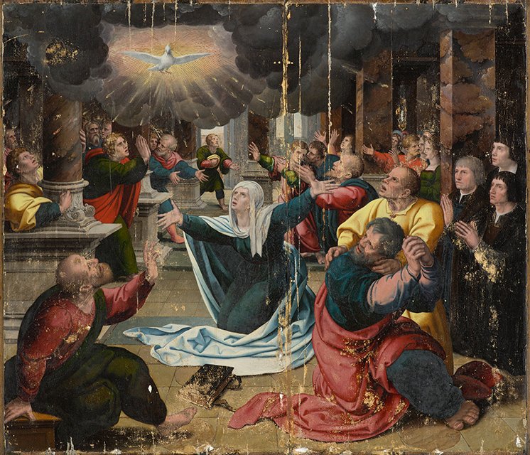 27the_pentecost27_by_a_follower_of_bernard_van_orley2c_c_1530